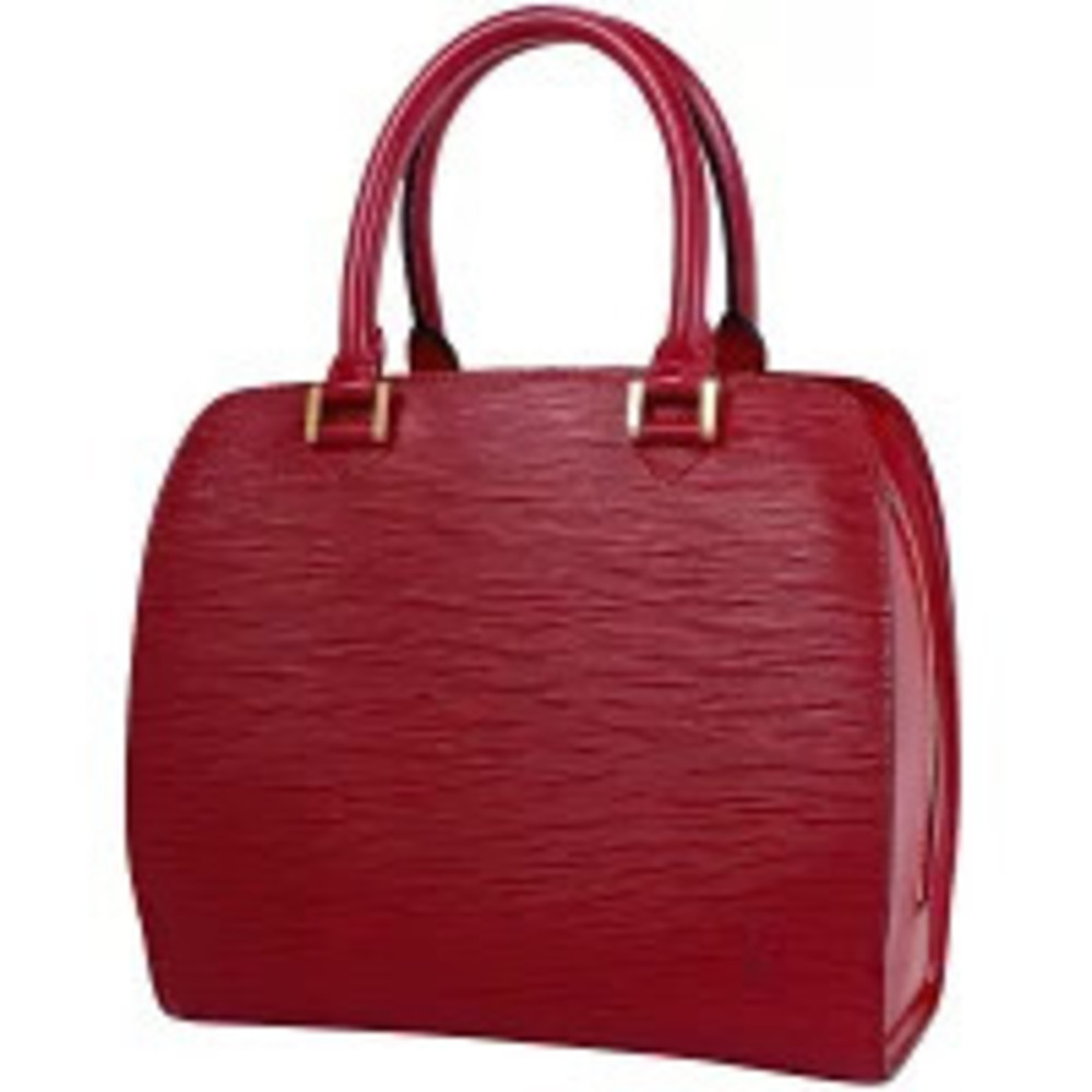 Louis Vuitton Pont Neuf handbag Epi leather Castilian Red